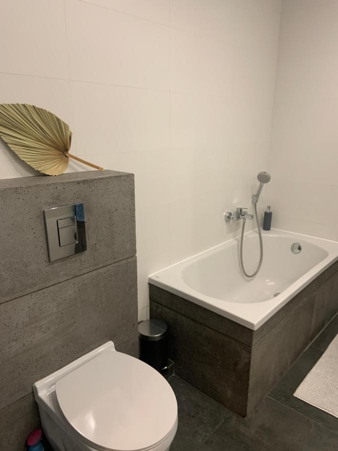 Apartament W Gdansku Brzeznie ,Blisko Plazy ,Darmowe Miejsce Parkingowe ,Taras Luaran gambar