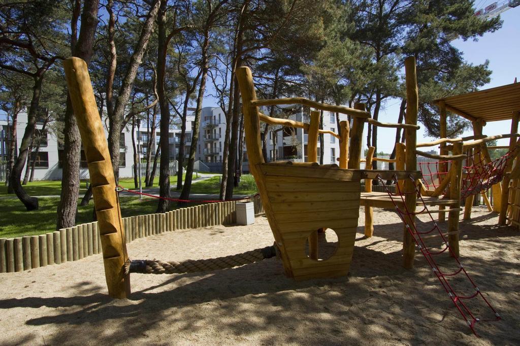 Apartament W Gdansku Brzeznie ,Blisko Plazy ,Darmowe Miejsce Parkingowe ,Taras Luaran gambar