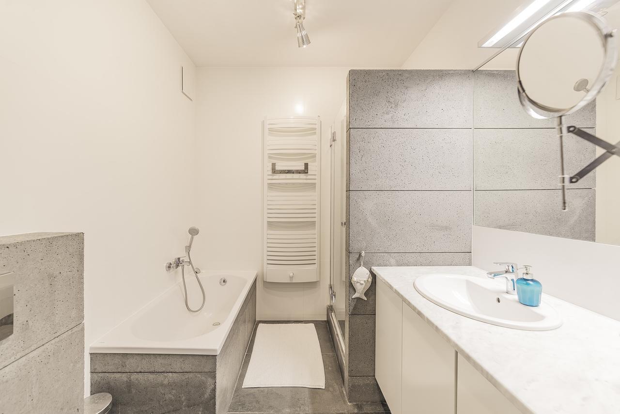 Apartament W Gdansku Brzeznie ,Blisko Plazy ,Darmowe Miejsce Parkingowe ,Taras Luaran gambar